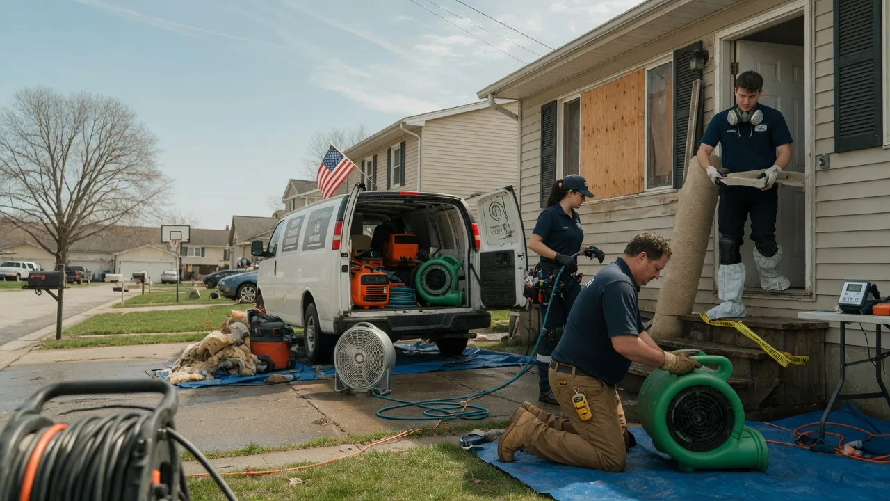 Water Damage Restoration in Clarksville, MI near me